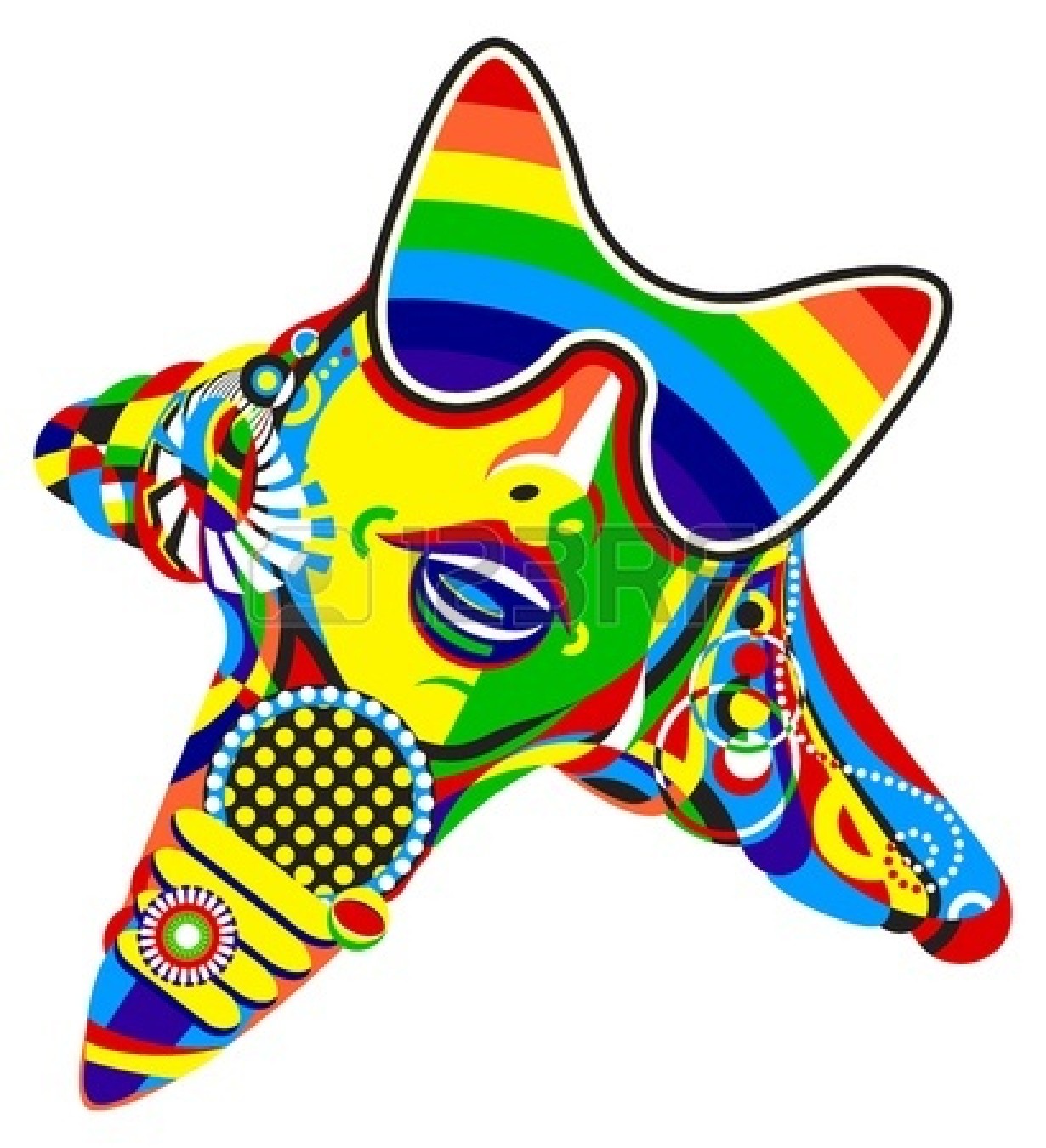1230x1350 Stardom Clipart 17070117 Pop Star Print