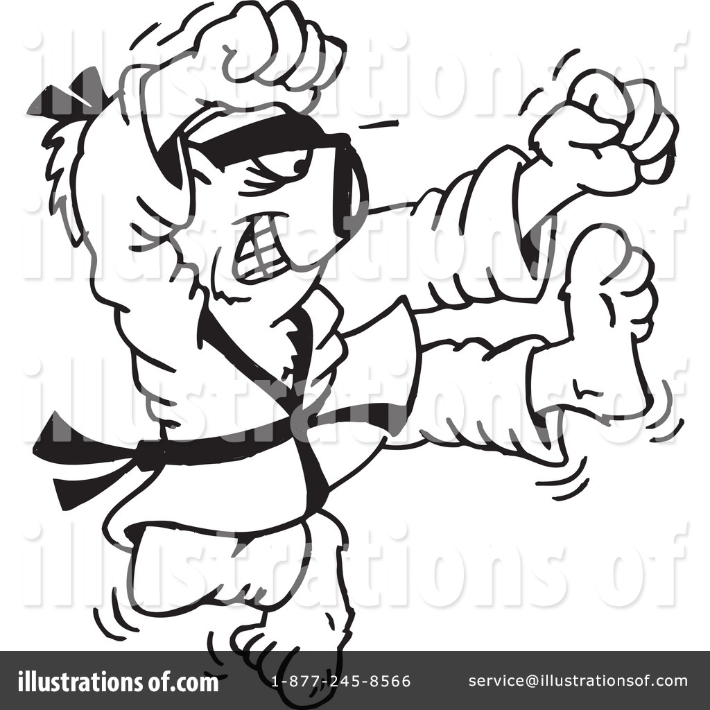 1024x1024 Karate Clipart