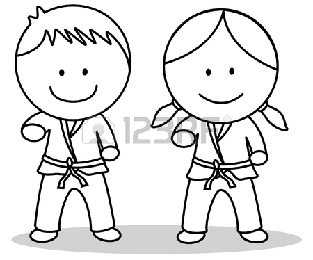 450x374 Karate Clip Art