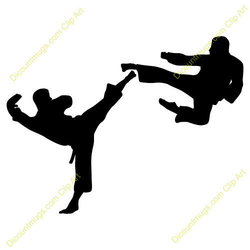 500x500 Fight Clipart Karate