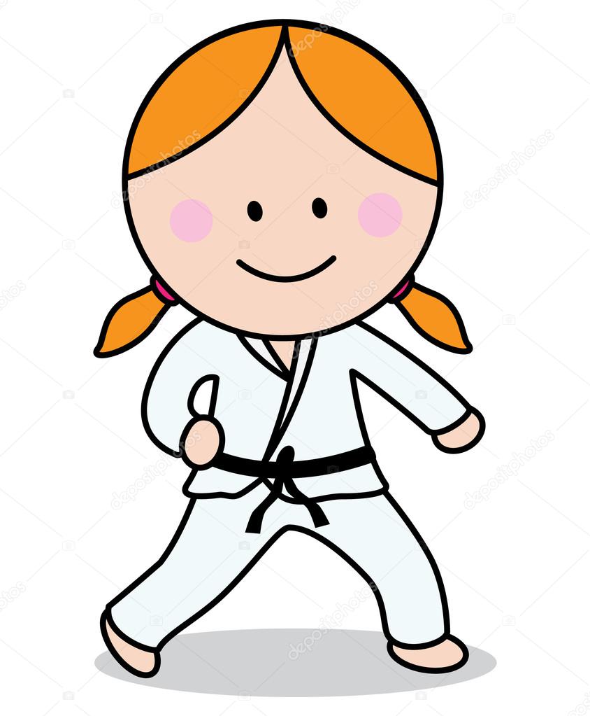 Karate Girl Clipart | Free download on ClipArtMag