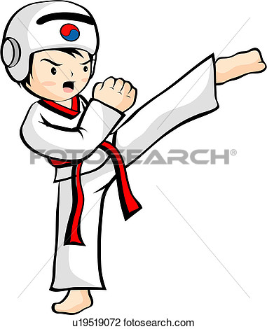 381x470 Taekwondo Clipart