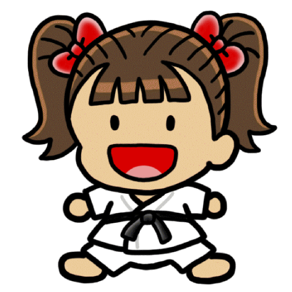600x600 Girl Clipart Karate