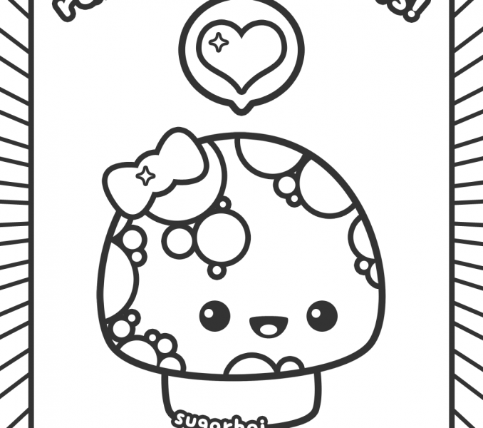 678x600 Kawaii Coloring Pages Best Coloring Pages