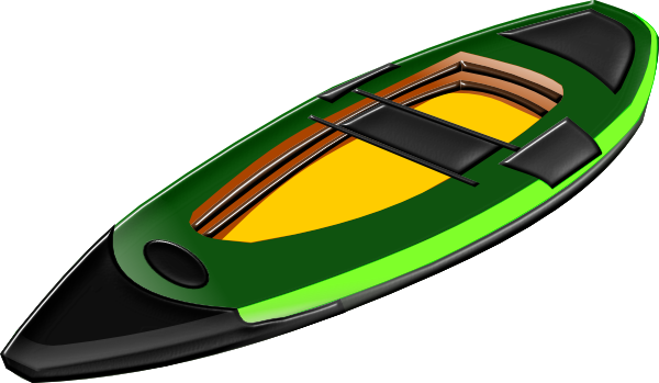 600x349 Kayak Clip Art