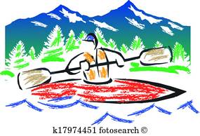 285x194 Kayak Clip Art And Illustration. 2,109 Kayak Clipart Vector Eps