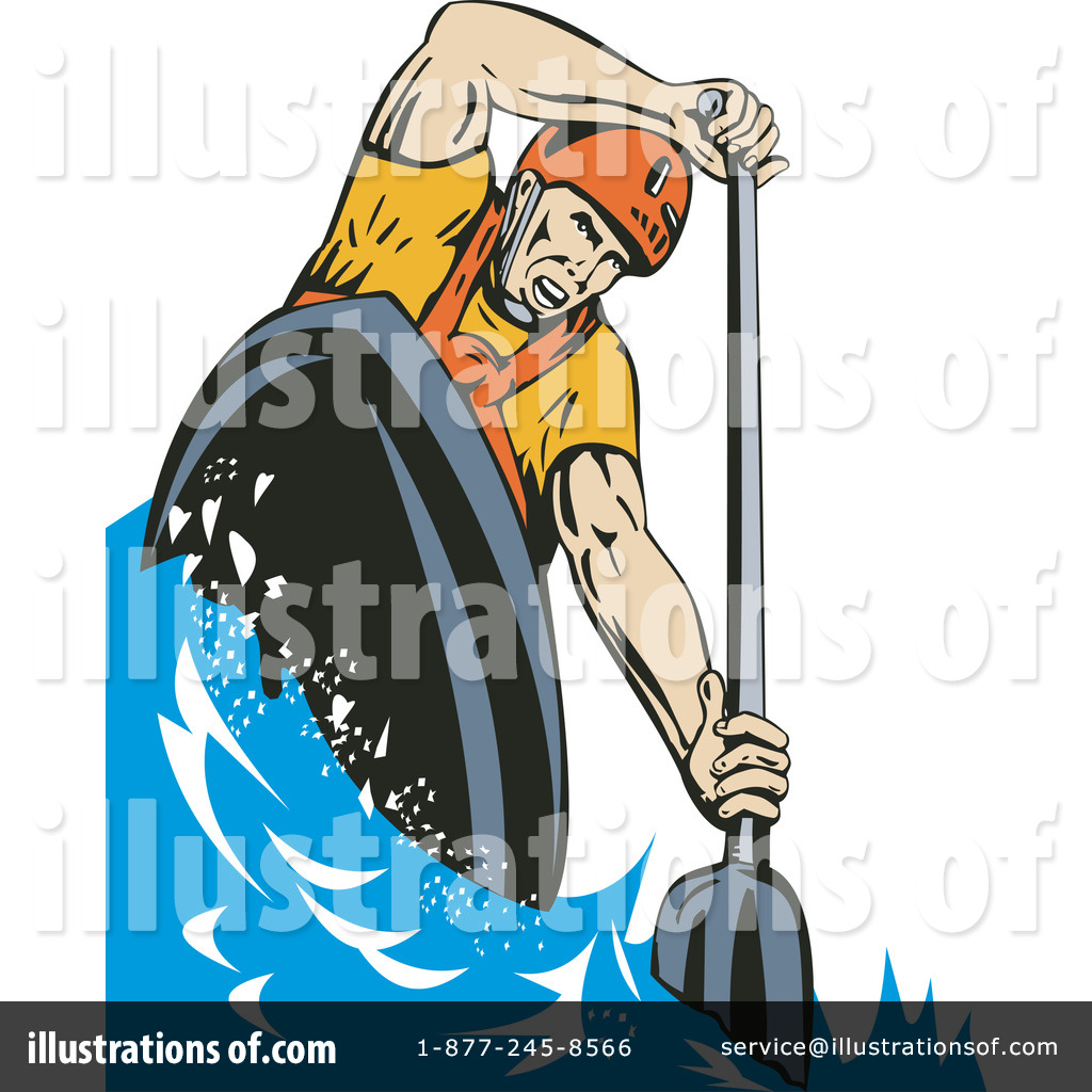 1024x1024 Kayaking Clipart