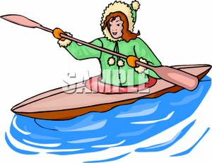 300x231 Kayaks Clipart