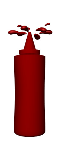 208x468 Ketchup Clipart Animated