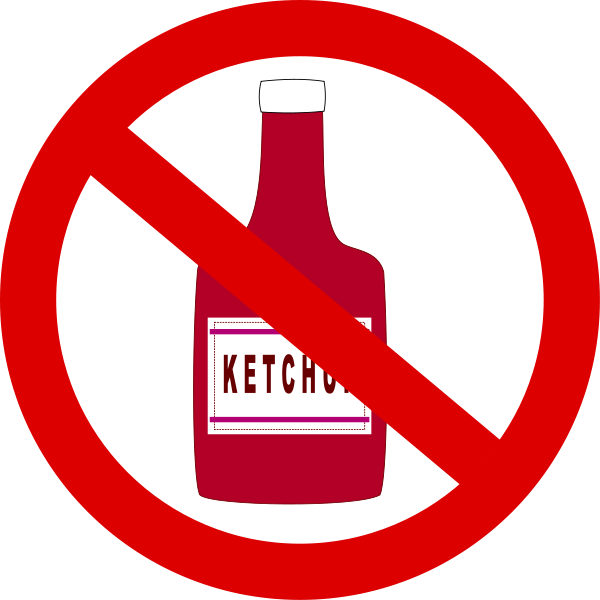 600x600 Ketchup Forbidden Png Clip Arts For Web