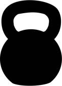 123x170 Kettlebell Clip Art