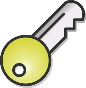 291x298 Key Clip Art