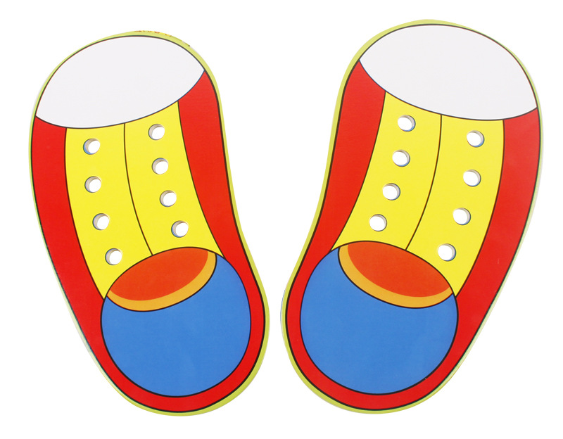 800x624 Golden Key Montessori Teaching Aids Wooden Puzzles Board Lacing