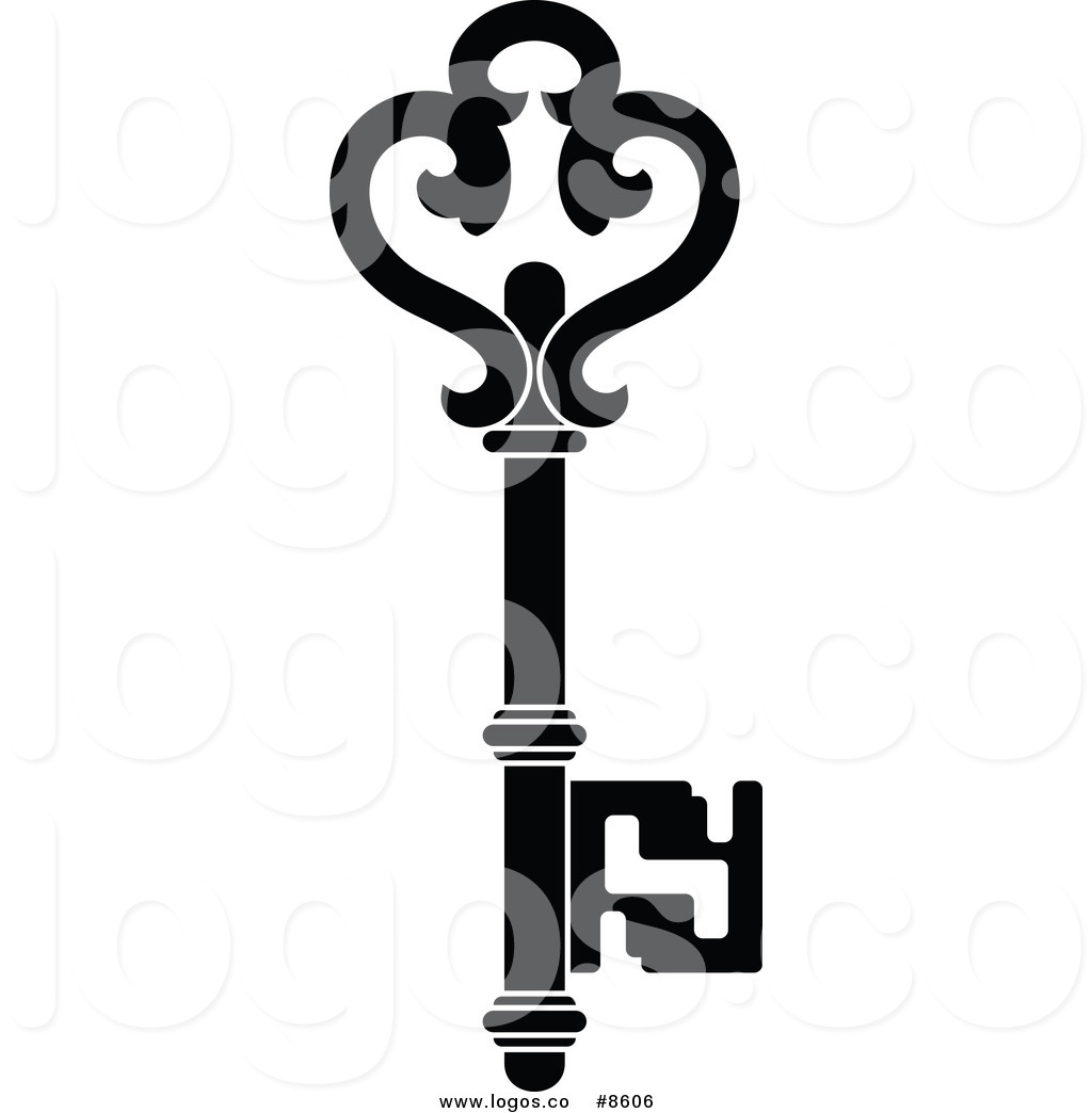 1024x1044 Royalty Free Clip Art Vector Logo Of A Black And White Antique