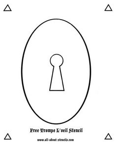 236x293 Skeleton Key Pattern. Use The Printable Outline For Crafts