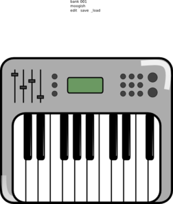 252x296 Keyboard Clip Art