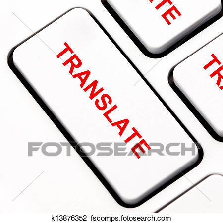 450x450 Clip Art Of Translate Keyboard Key K13876352