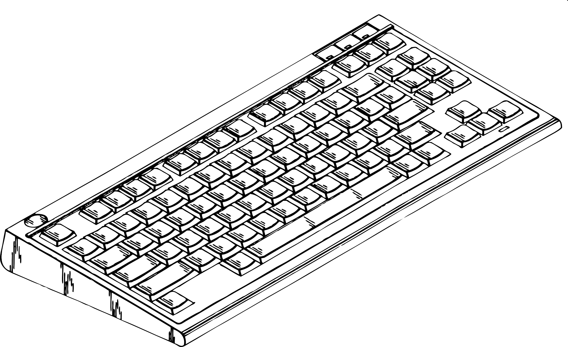 1979x1212 Computer Keyboard Clip Art Big Image New Free