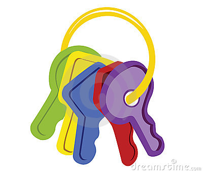 400x340 Key Clipart Baby Toy
