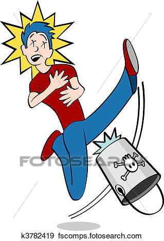 319x470 Clip Art Of Kick The Bucket K3782419