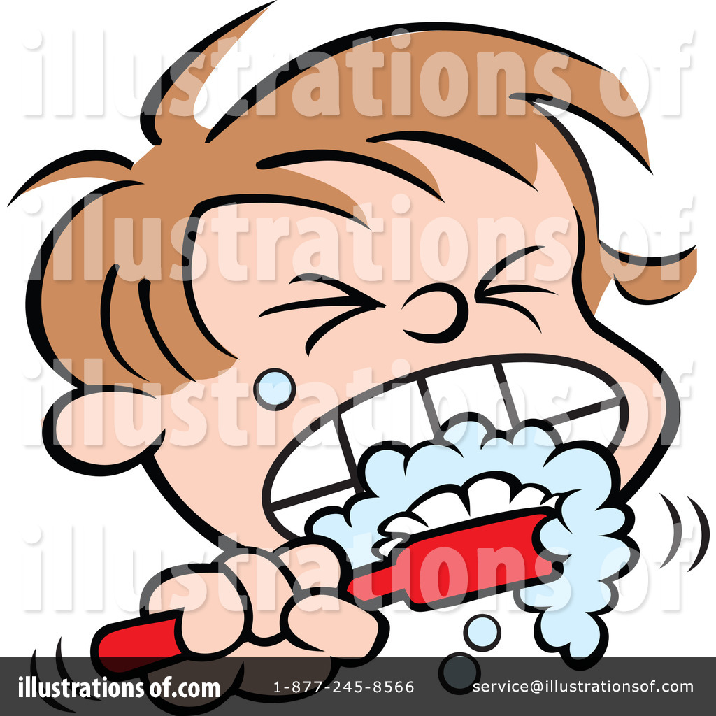 Kid Brushing Teeth Clipart | Free download on ClipArtMag