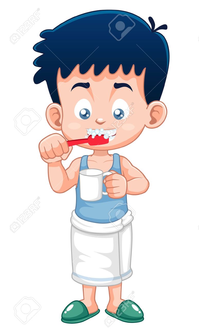775x1300 Brushing Teeth Clipart Free
