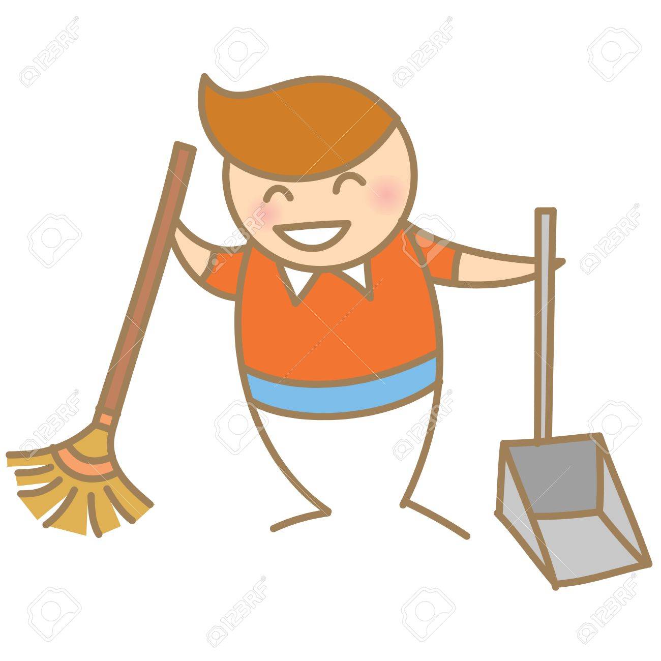 1300x1300 Kid Help Cleaning Royalty Free Cliparts, Vectors, And Stock
