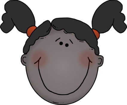 425x354 Best Face Clipart