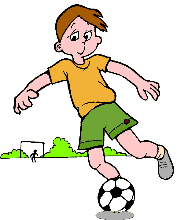 579x720 Little Boy Clipart Kid Football