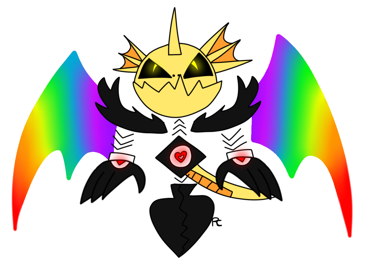 1169x853 Underswap Monster Kid's Final Form By Flainstorm