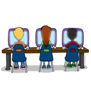320x320 Computer Clipart With Kids