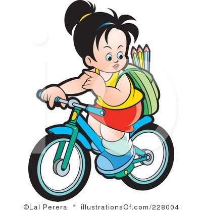 400x420 Bicycle Clipart School Thing