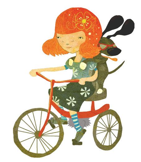 454x523 Best Bicycle Illustration Ideas Watercolor