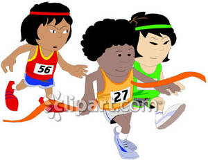 300x231 Kids Running Clipart