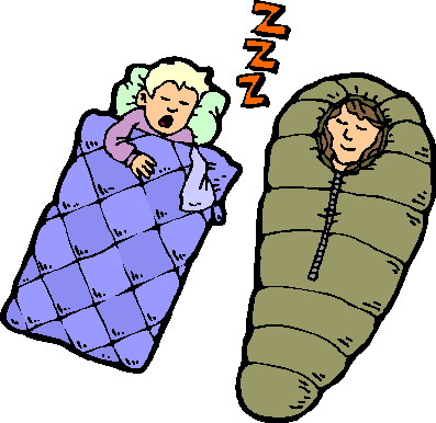 397x386 Sleeping Bag Clipart Kid 2