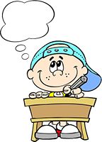 144x200 Kid Thinking Clip Art