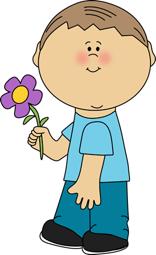306x500 Orange Flower Clipart Kid Art
