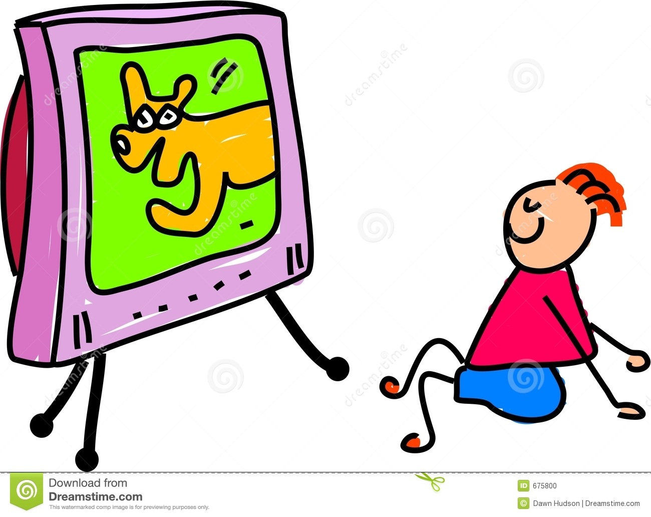 1300x1032 Kids Watching Tv Clipart Clipart Panda