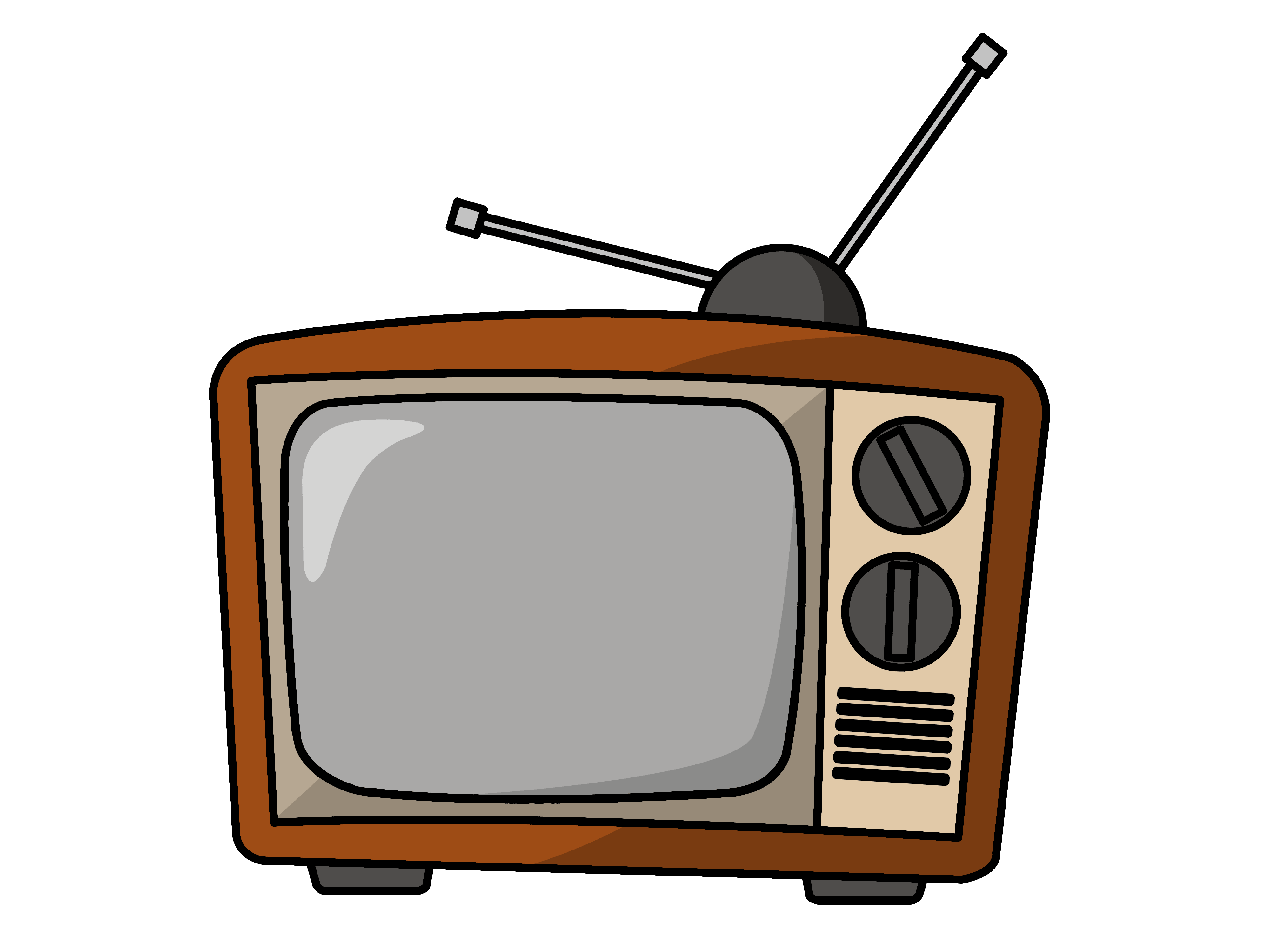4000x3000 Watch Clipart Tv Time