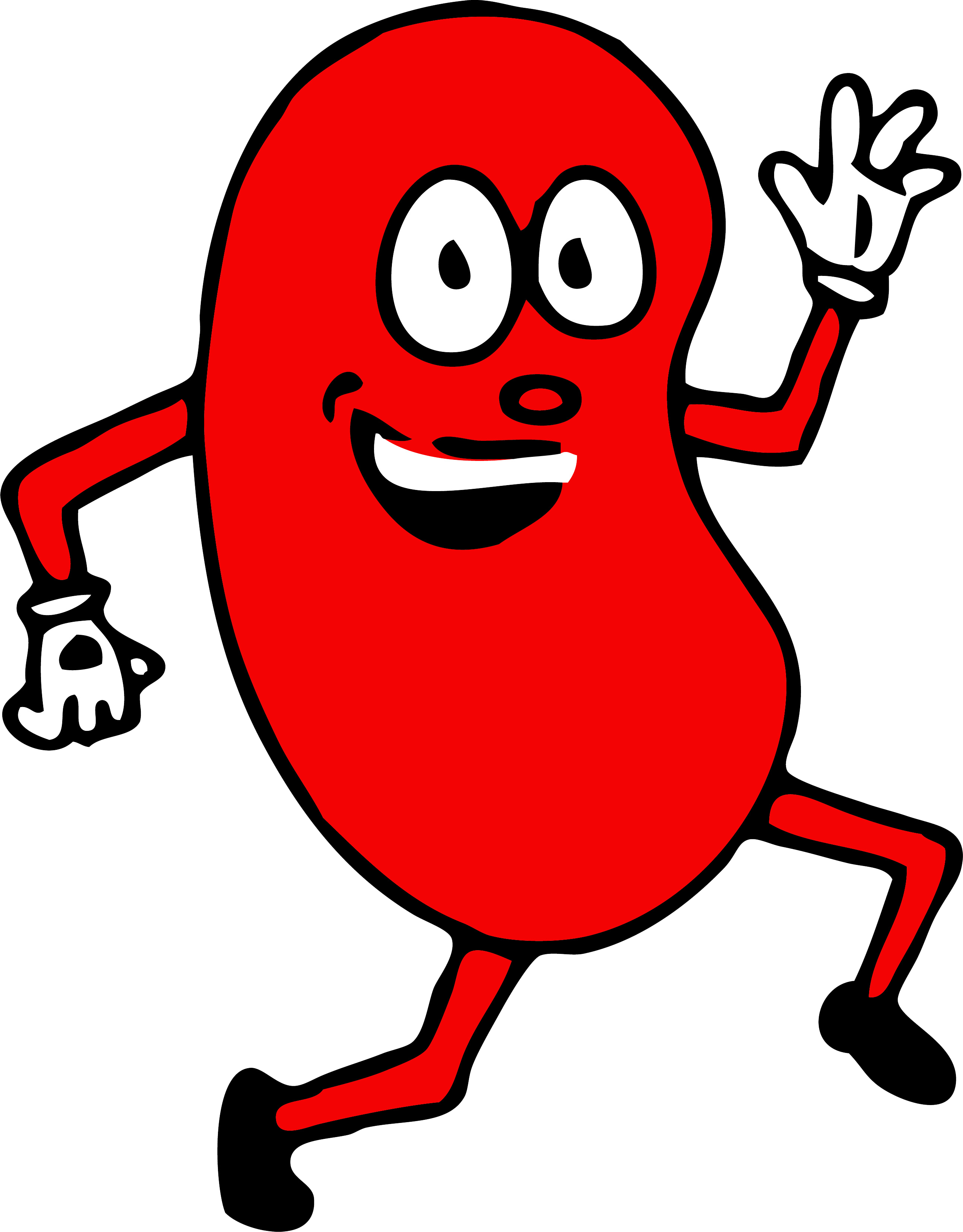 2585x3309 Hello! Clipart Kidney