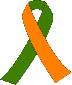 252x297 Ribbon For Kidney Walk Clip Art