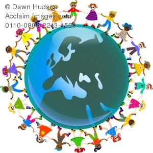 300x299 Illustration Of Diverse European Children Around The World