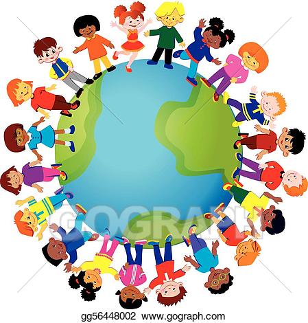 Kids Around The World Clipart | Free download on ClipArtMag