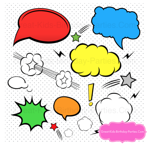 500x487 Superhero Printables