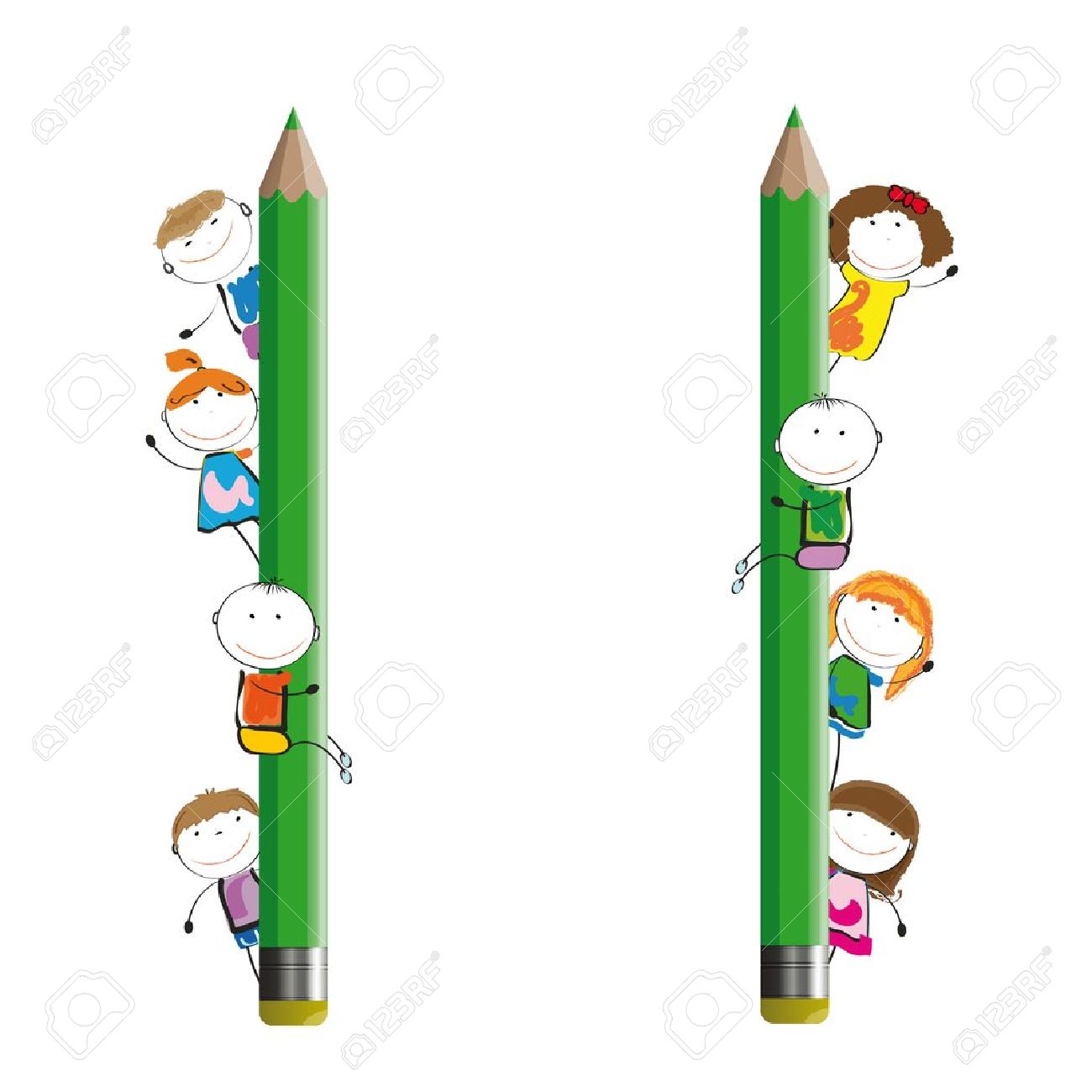 1300x1300 Colourful Borders For Kids