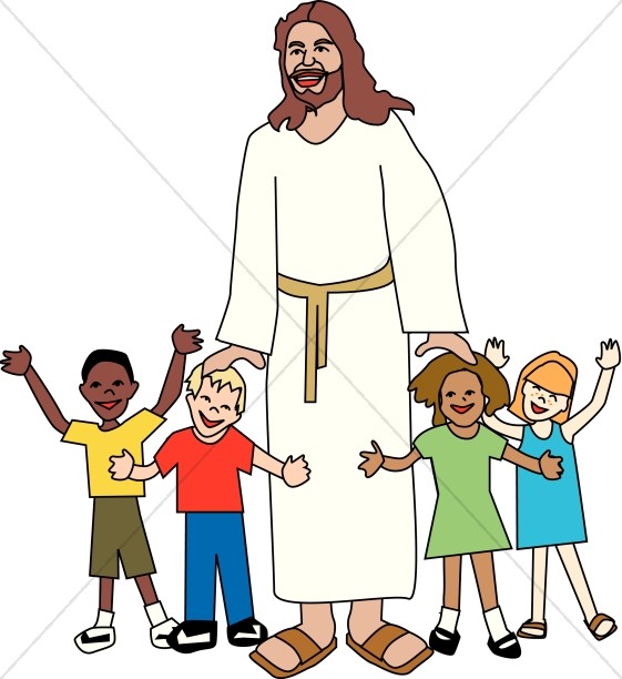 561x612 Church Kids Clipart