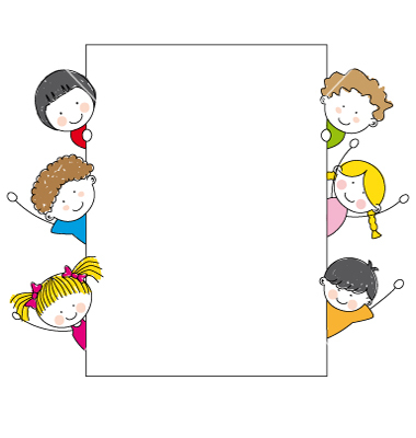 380x400 Kids Frame Vector 624055
