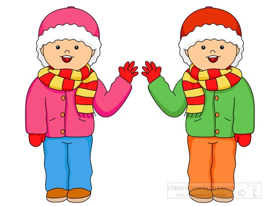 550x422 Scarf Clipart Children'S