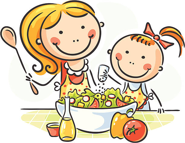 612x473 The Kitchen Clipart Kids Cook