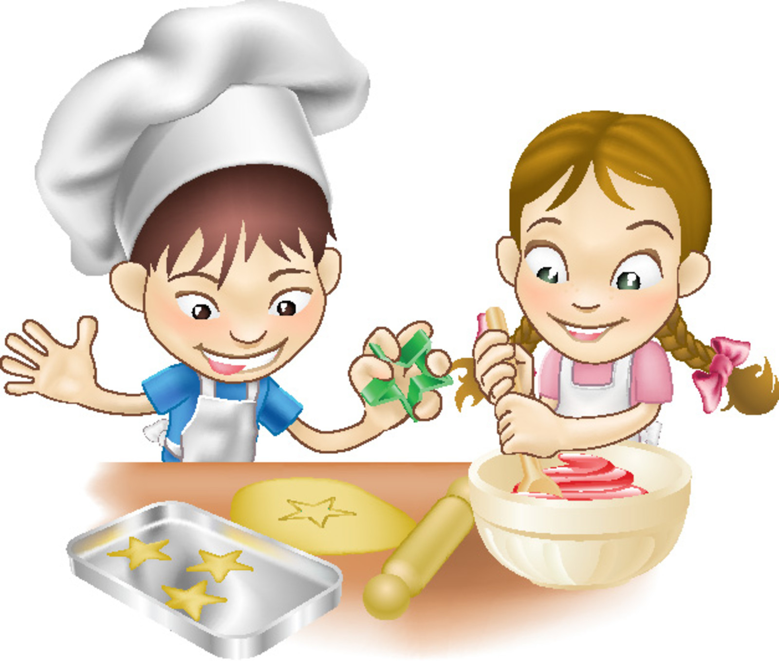 1600x1358 Free Kids Cooking Clipart Image